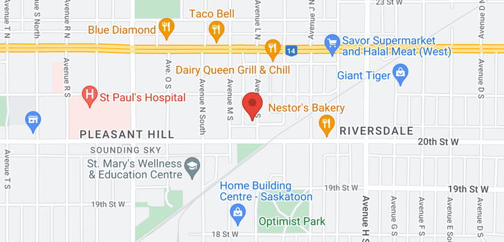 map of 223 X AVE S